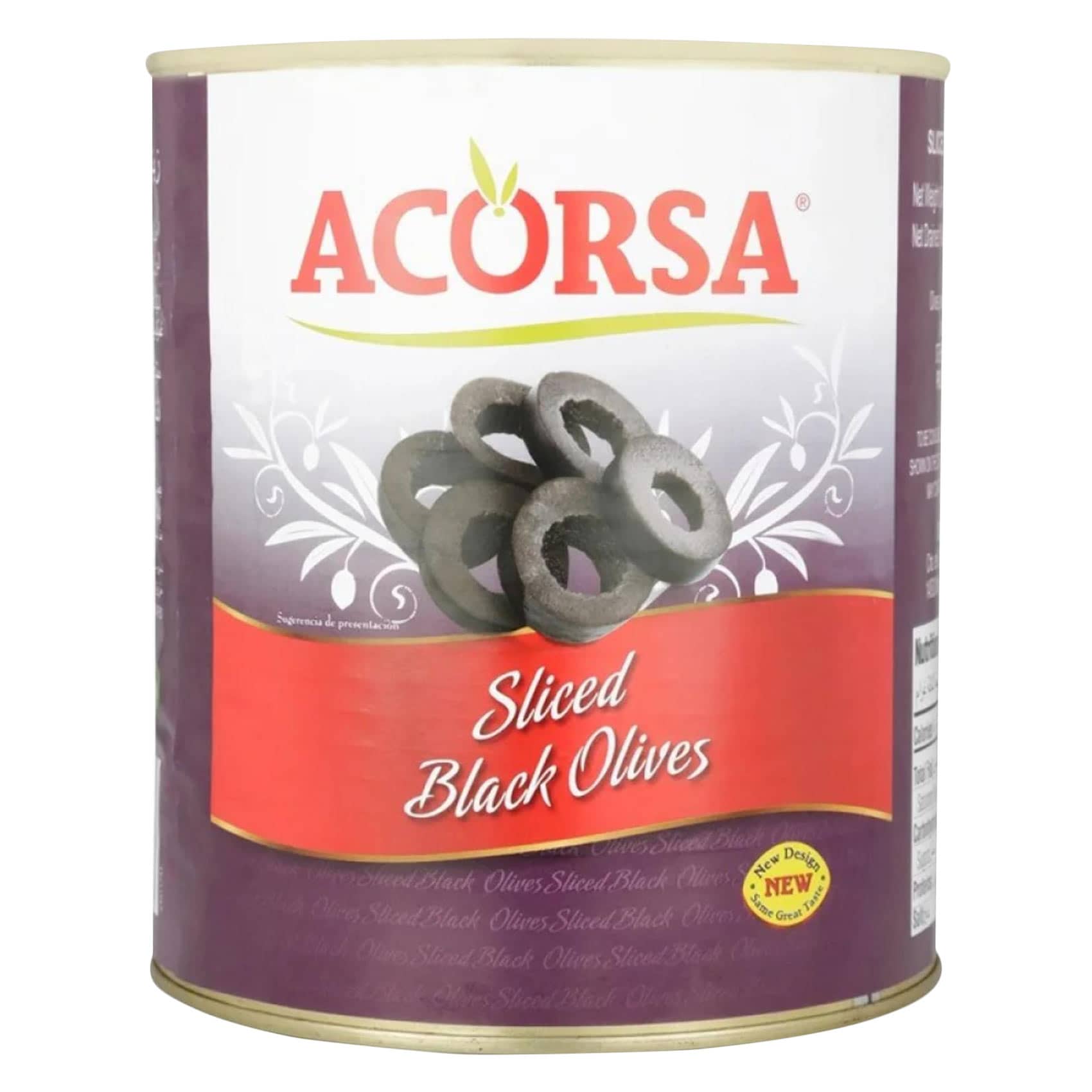 Acorsa Black Olive Slices 1560g