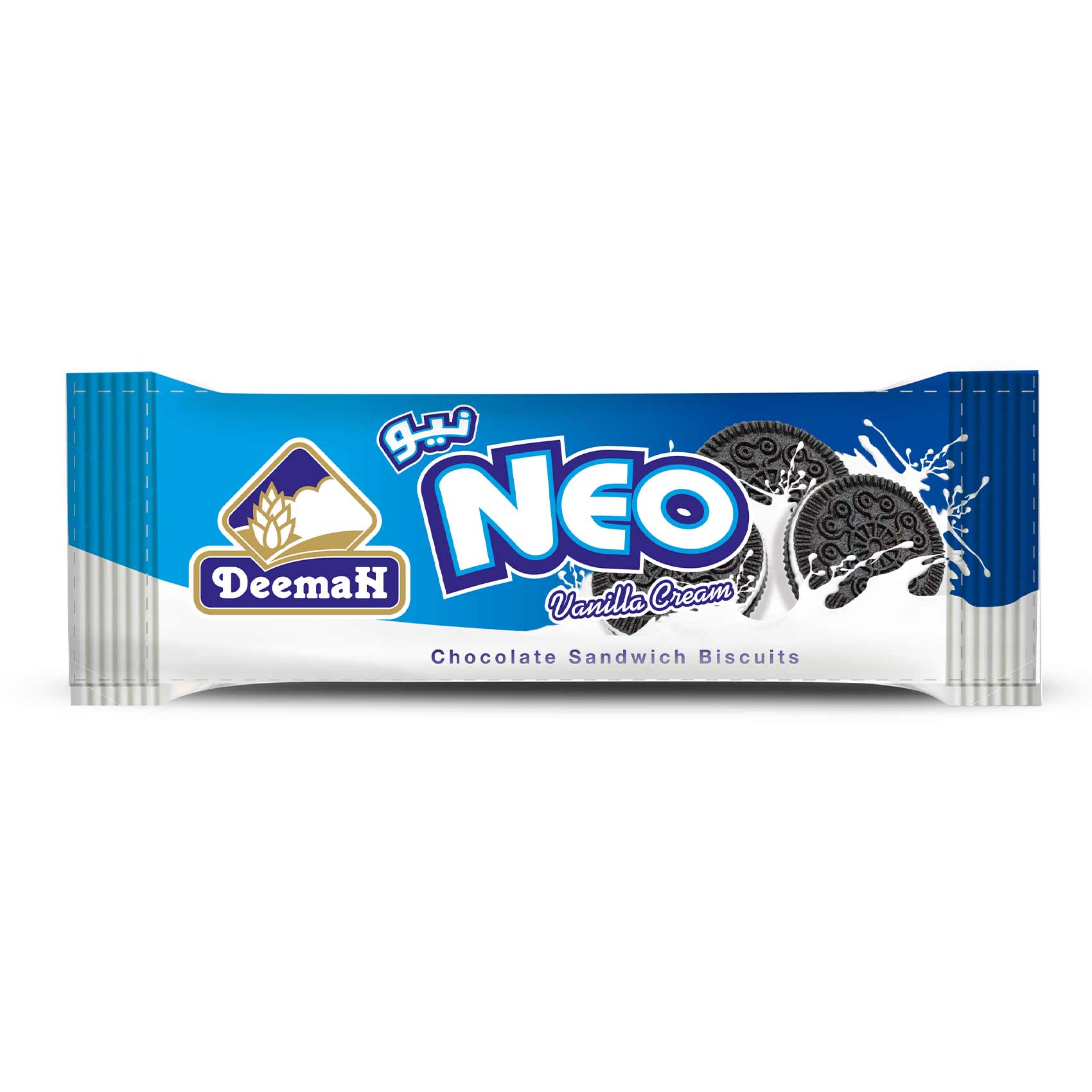 Deemah Neo Chocolate Sandwich Biscuit With Vanilla Cream 30g