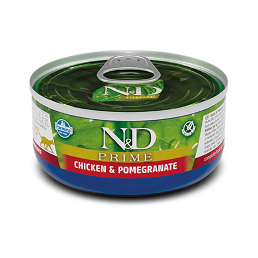 Farmina N&D Prime Chicken and Pomegranate Canned Cat Food - 70 g