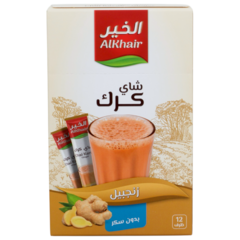 Al Khair Ginger Chai Karak No Sugar 12*15g