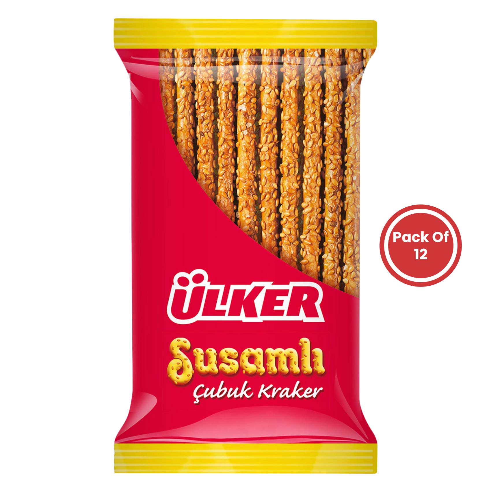 Ulker Sesame Stick Crackers 30g x Pack of 12