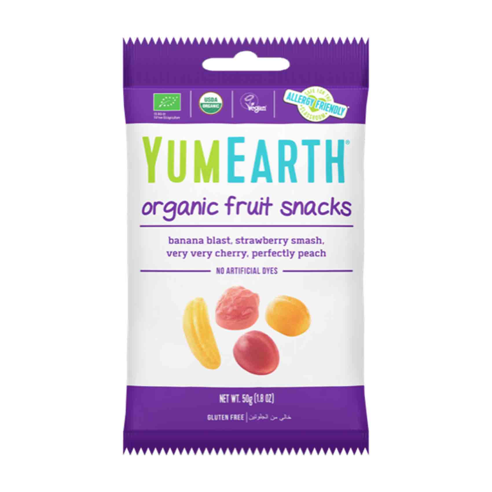 Yumearth Organic Fruit Snacks Jelly 50g