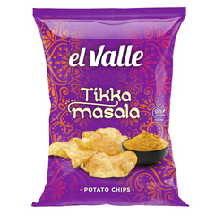 El Valle Gluten Free Tikka Masala Potato Chips 130g