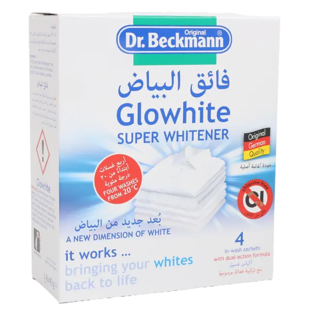 Dr.Beckmann Glowhite Super Whitener 4*40g