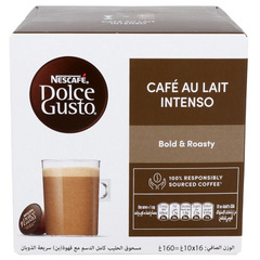 Nescafe Dolce Gusto Cafe Au Lait Intenso Bold & Roasty 160g