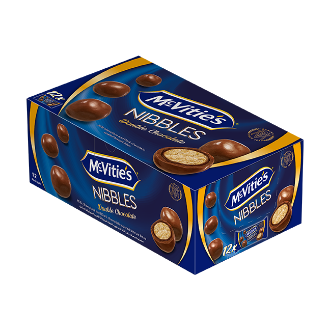 Nibbles Double Chocolate-12 X 37 G