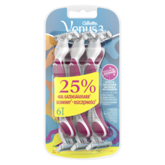 Gillette Venus 3 Pink Disposible Razor 6pcs