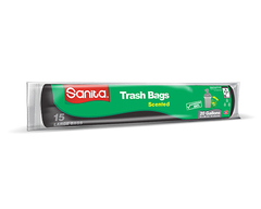 Sanita Large Citrus Scented Trash Bags (20 Gallons) 15pc