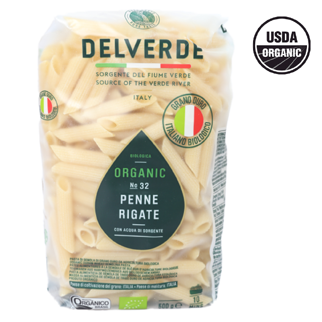 Organic Penne Rigate Pasta