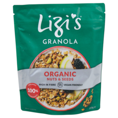 Lizi's Organic Nuts and Seeds Granola 400g