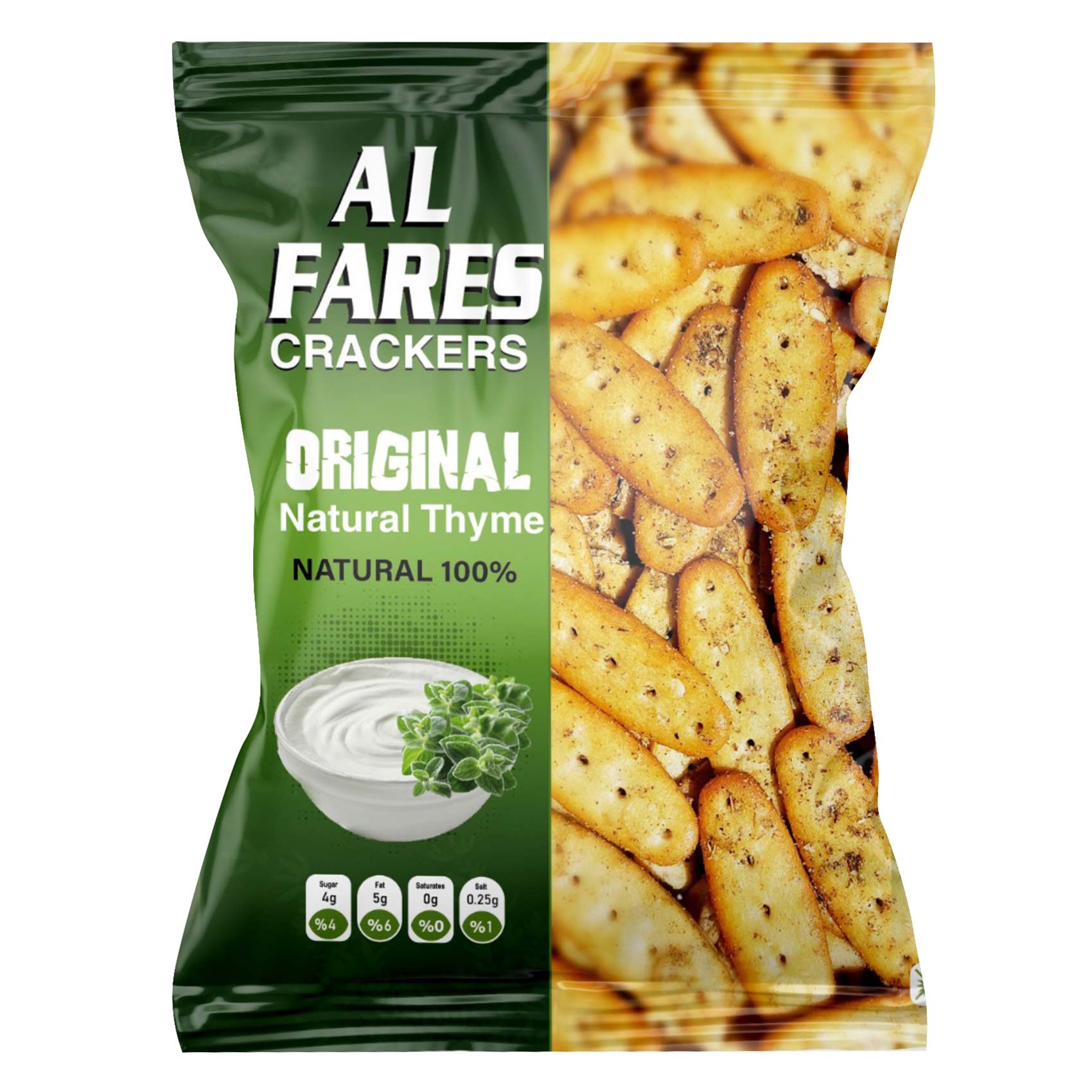 Alfares Crackers Thyme 120g