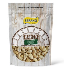 Serano Baked Cashew Nuts Unsalted 150g