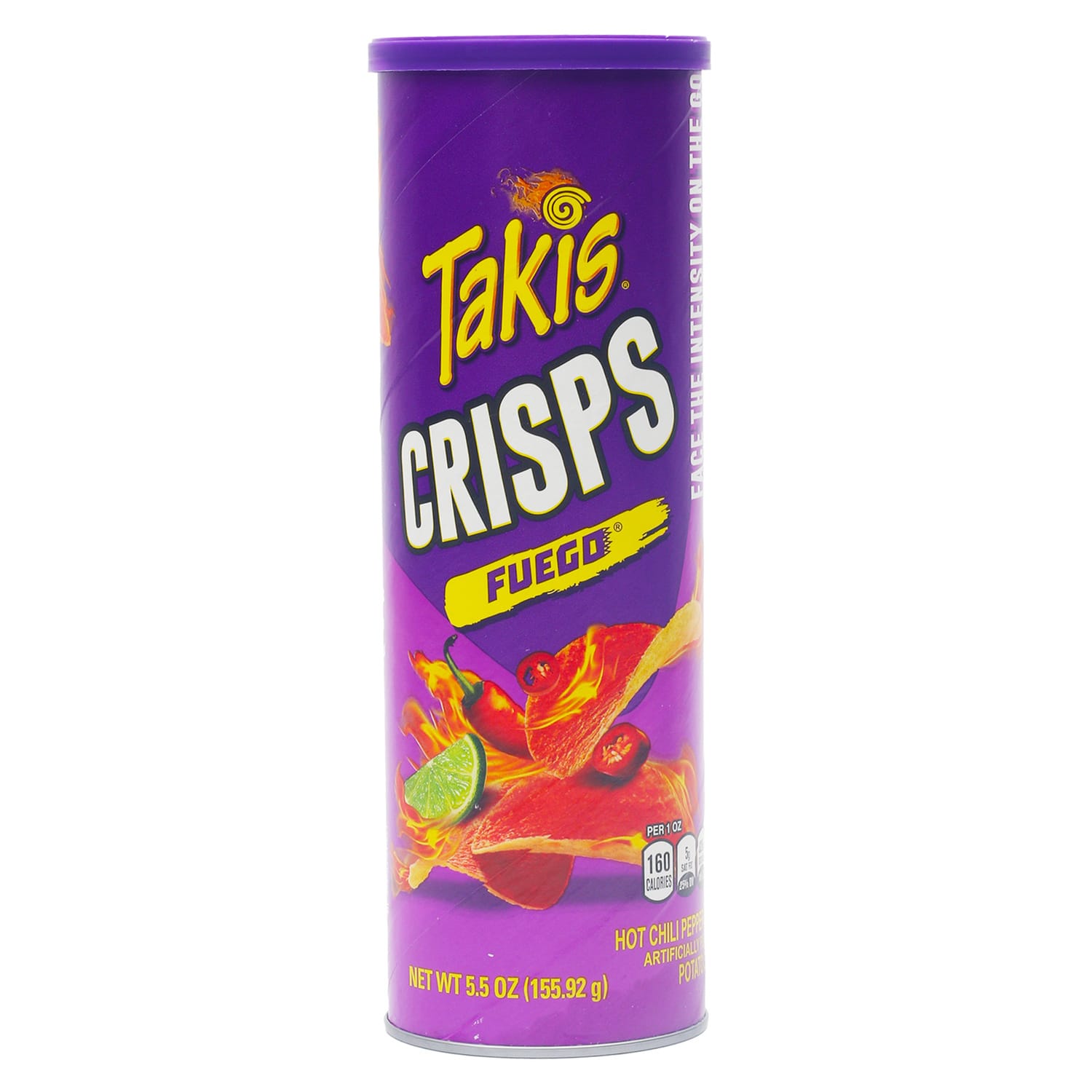 Takis Fuego Hot Chili Pepper & Lime Crisps 155.92 g