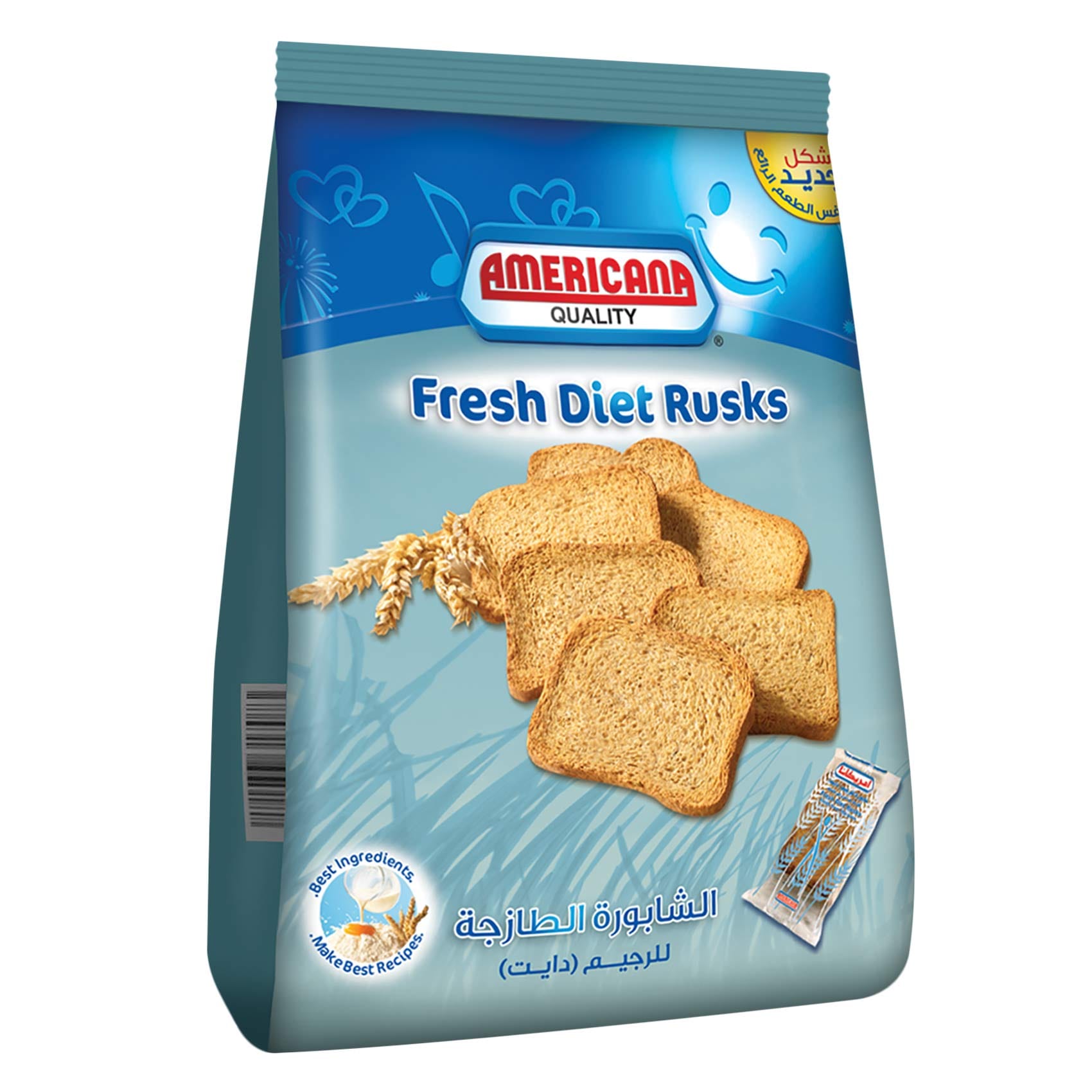 Americana Diet Rusk 350g