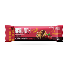 Scrunch Almond Cashew & Cranberry Bar 40g
