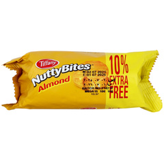 Tiffany Nutty Bites Almond Biscuit 90g