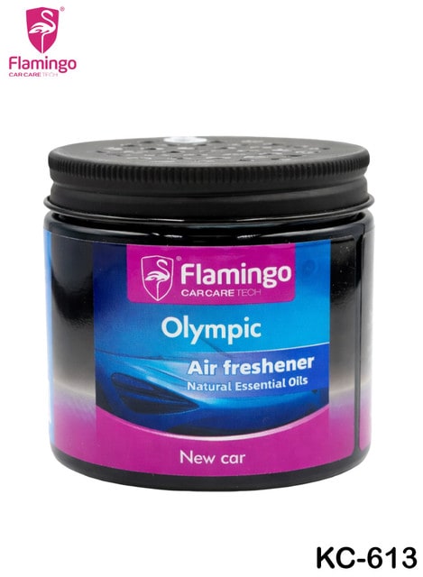Flamingo Olympic New Car Car Air Freshener KC-613 Long Lasting Natural Essential Oil
