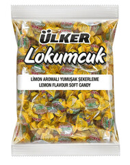 Ulker Lokumcuk Lemon Flavor Soft Candy 1kg