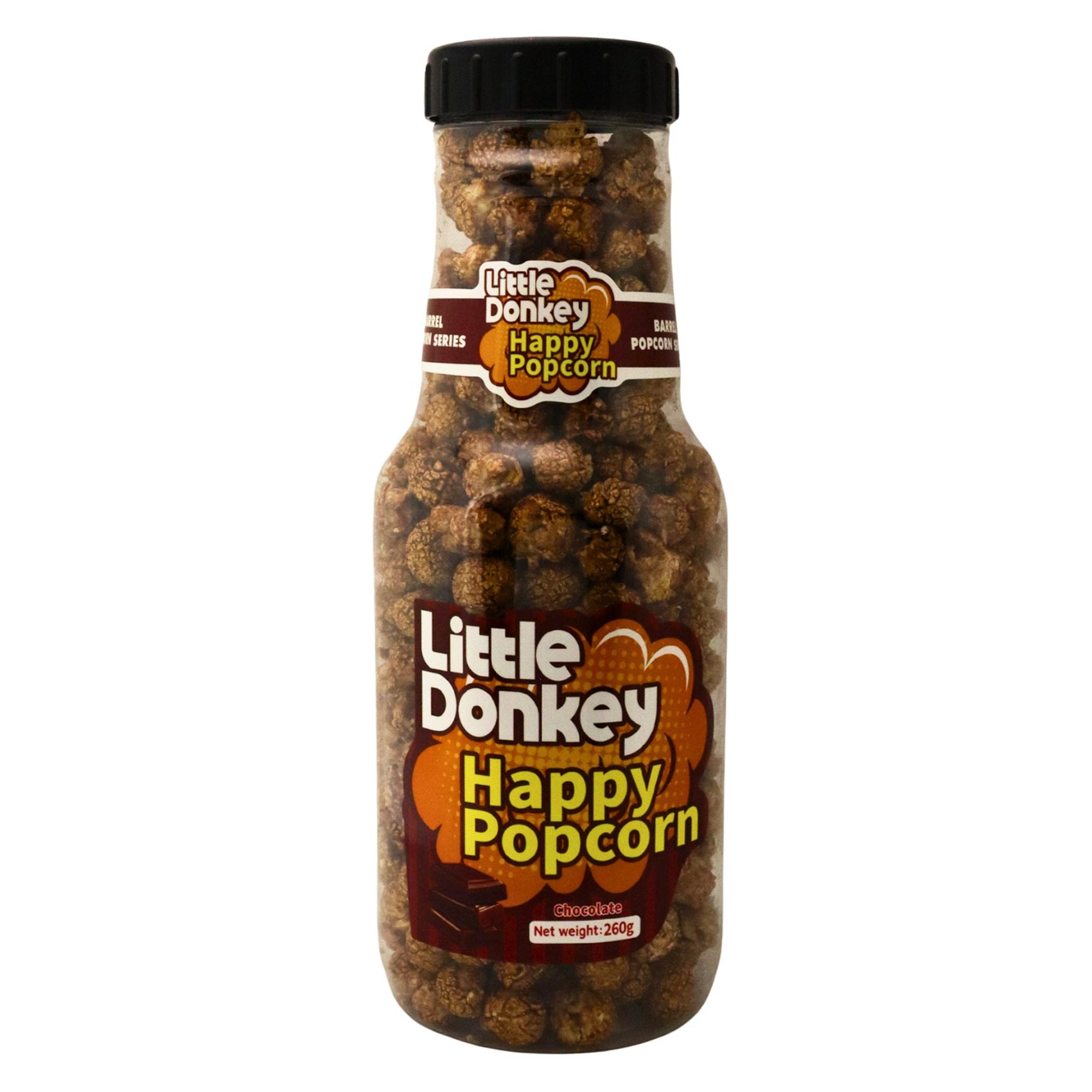 Little Donkey - Bottle Chocolate Popcorn 260g