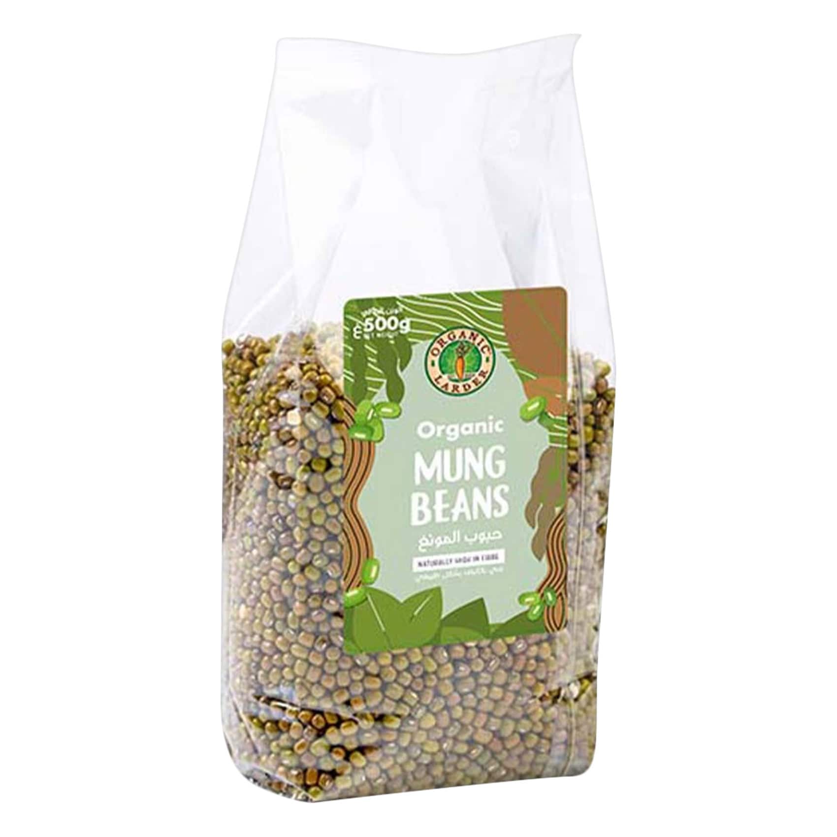 Organic Larder Mung Beans 500g