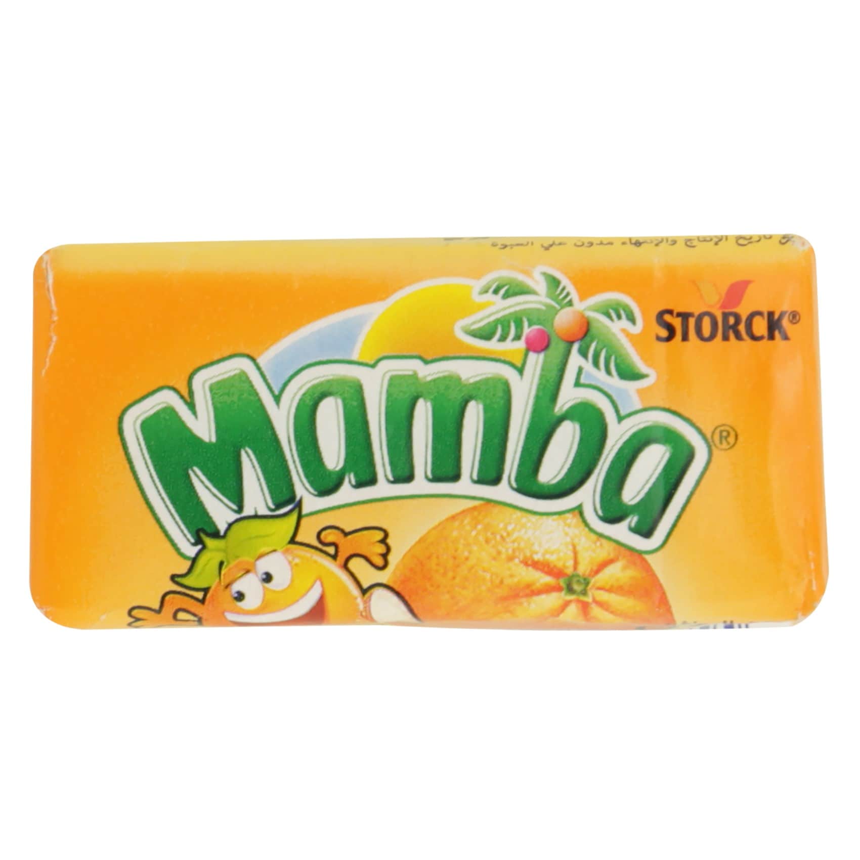 Storck Mamba Orange Flavour Chewy Candies 26.5g