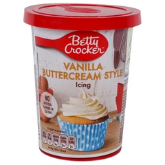 Betty Crocker Vanilla Buttercream Style Icing 400g