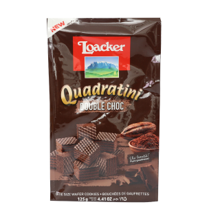 Quadratini Double Choc 125 G