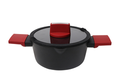 Betty Crocker Forged Aluminum Casserole & Lid (20cm-Thickness 2.8mm)
