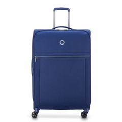 Delsey Brochant 2.0 78cm 4 Double Wheels Expandable Trolley Case Blue