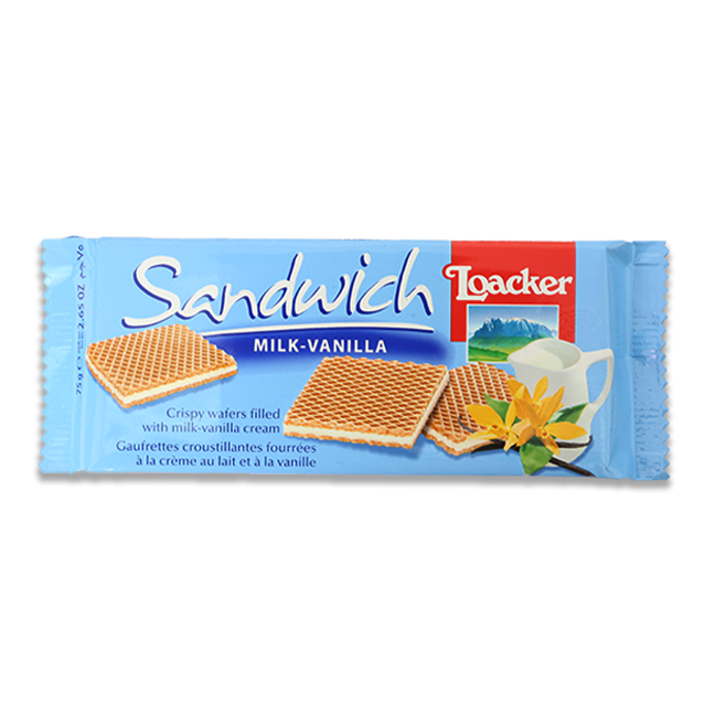 Sandwich Milk Vanilla Wafer 75 G