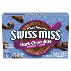 Swiss Miss Hot Cocoa Mix Dark Chocolate 8*1.25oz