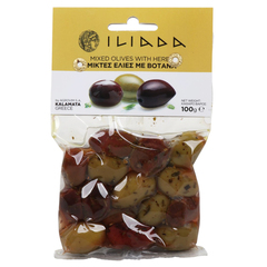 Iliada Mixed Olives with Herb 100g