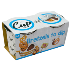 The Cup co Bretzels To Dip Hazelnut Spread 2*40g