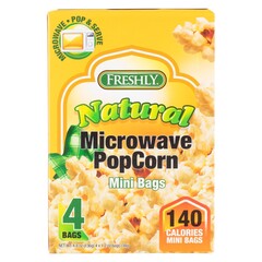 Freshly Natural Microwave Popcorn 136g