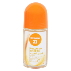 Creme 21 Beloved Breeze Fruity Anti-Perspirant Roll-On Deodorant 50ml