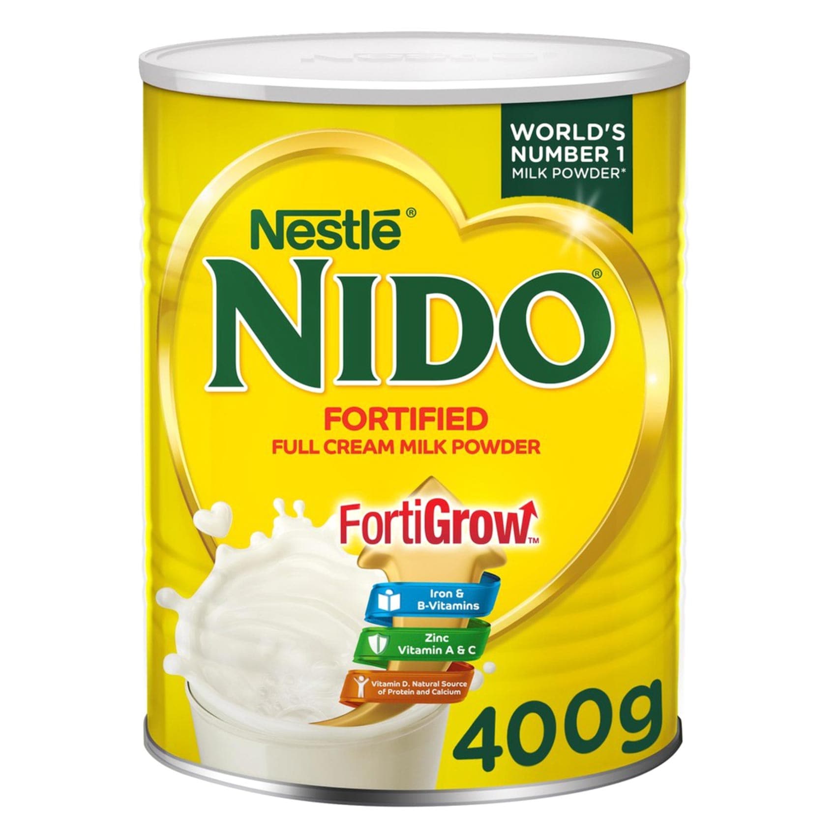 Nido FortiGrow Fortified Full Cream Milk Powder 400g