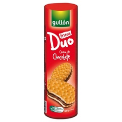 Gullon Mega Duo Sandwich Biscuits with Chocolate Cream Filling 500g