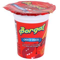 Borgat Choco Snack Biscuit Sticks with Chocolate Dip 25g