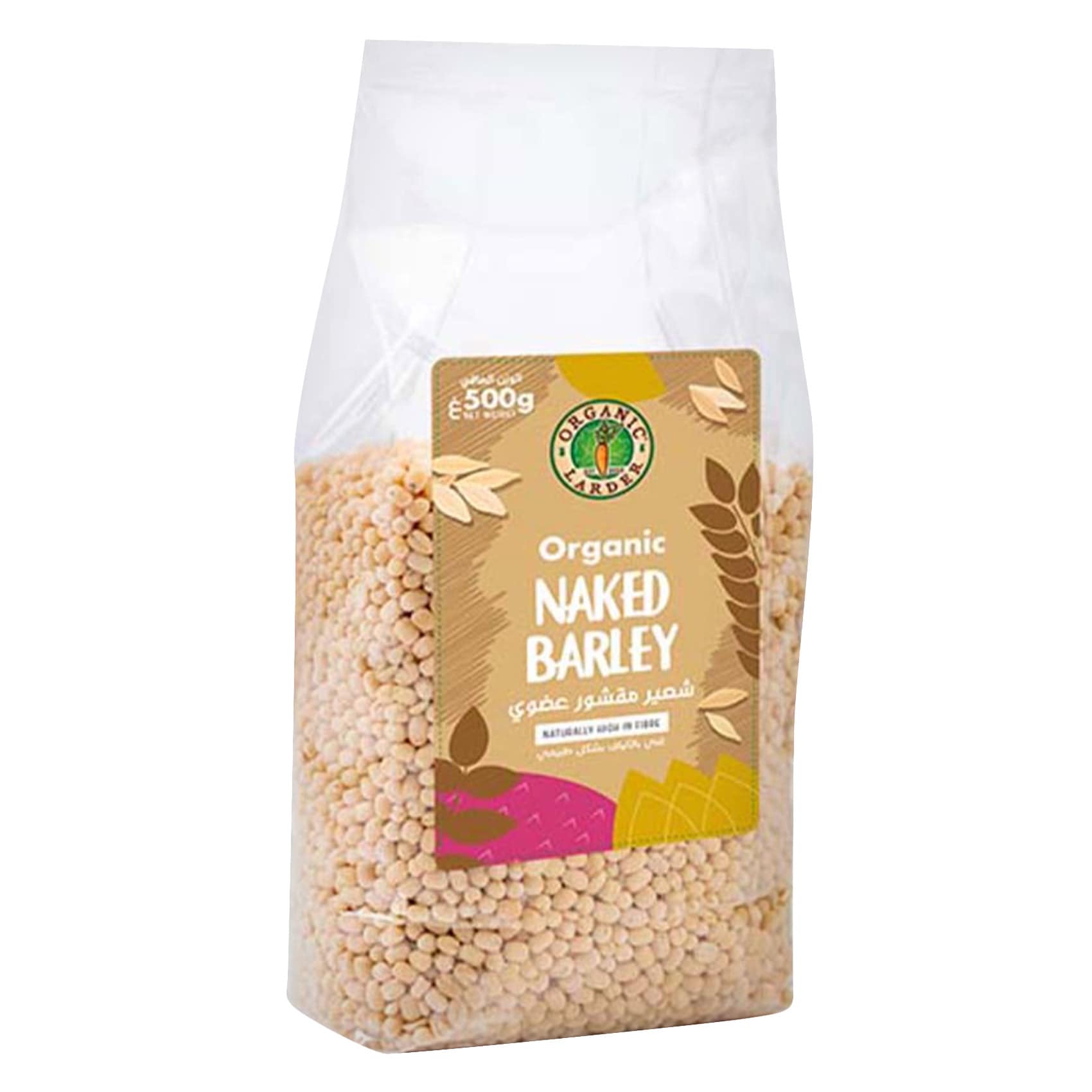 Organic Larder Organic Naked Barley 500g