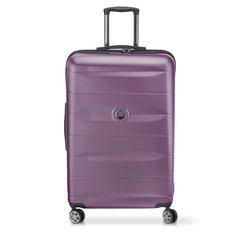 Delsey Comete + 4 Wheel Trolley Case 77cm Purple
