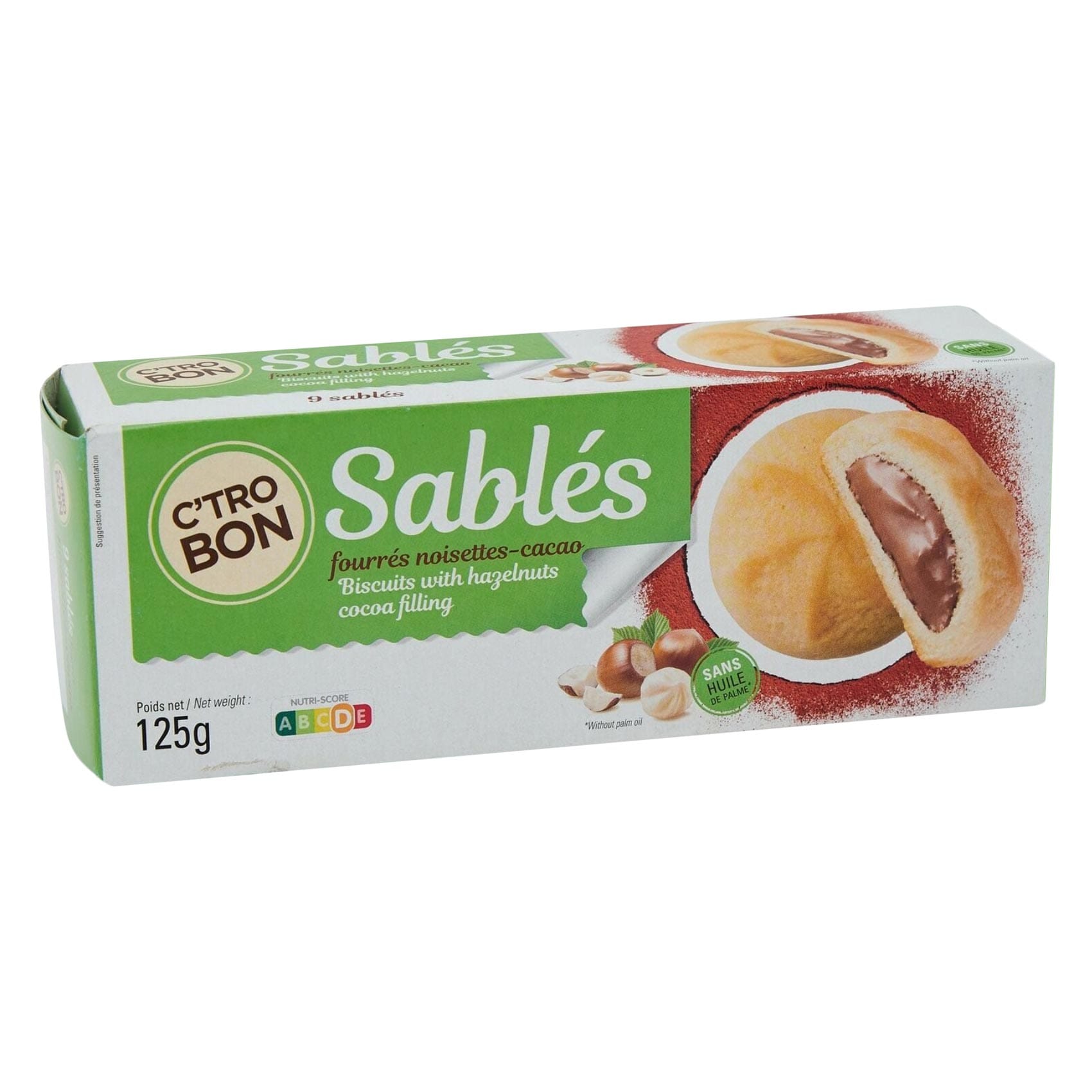 Carrefour Shortbread Biscuits, 125 g