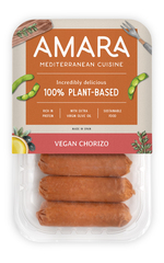 Amara Vegan Chorizo Plant Based 100% Gluten Free 300g