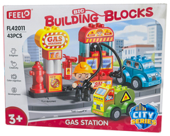 Feelo Digital Train Building Blocks 43 pcs