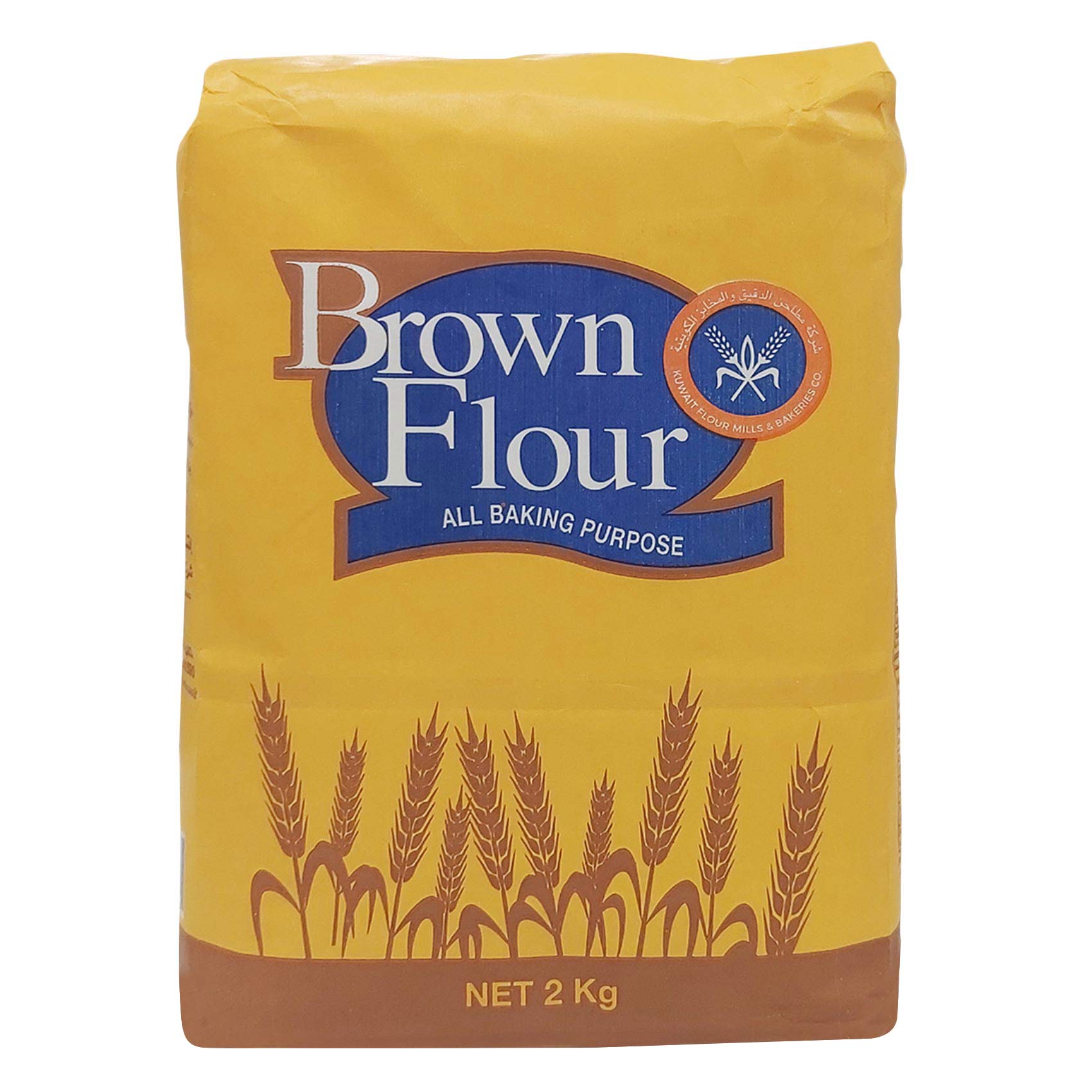 Kuwait Flour Brown Flour For All Baking Purposes 2kg