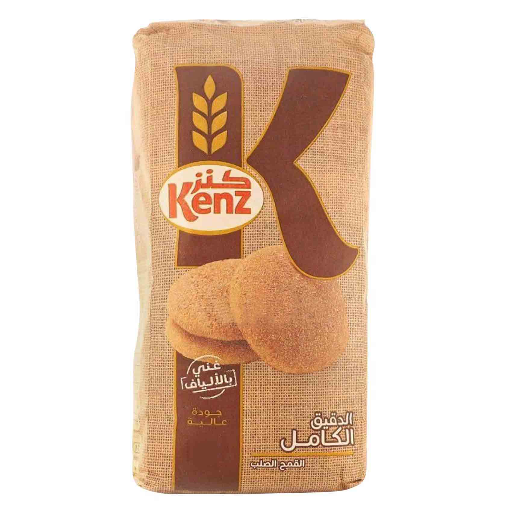 Kenz - Organic Wholemeal Flour Bag 1kg