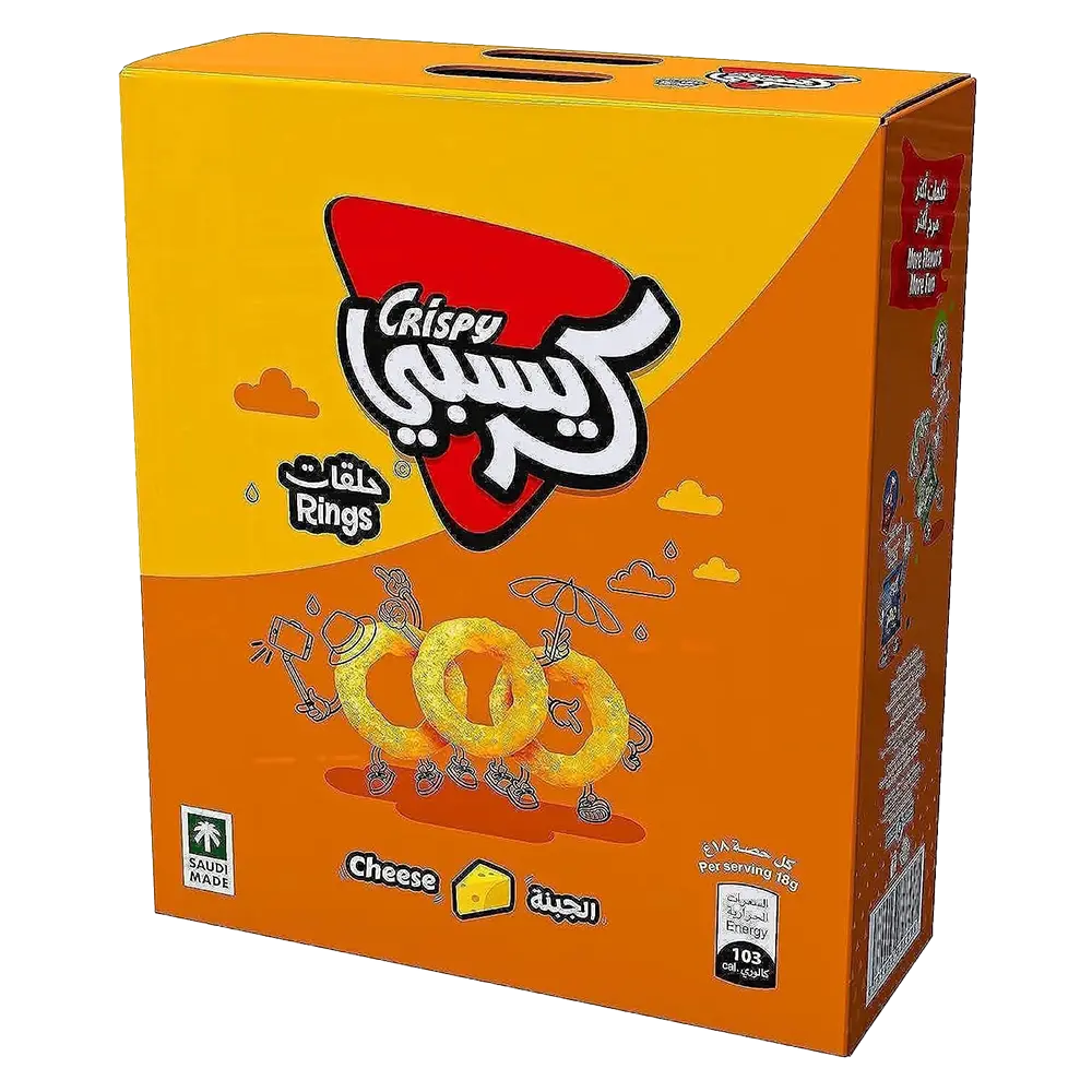 Crispy Ring Cheese Chips 12*12g