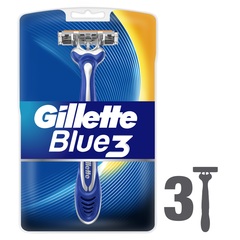 Gillette Blue3 Men’s Disposable Razors 3pcs