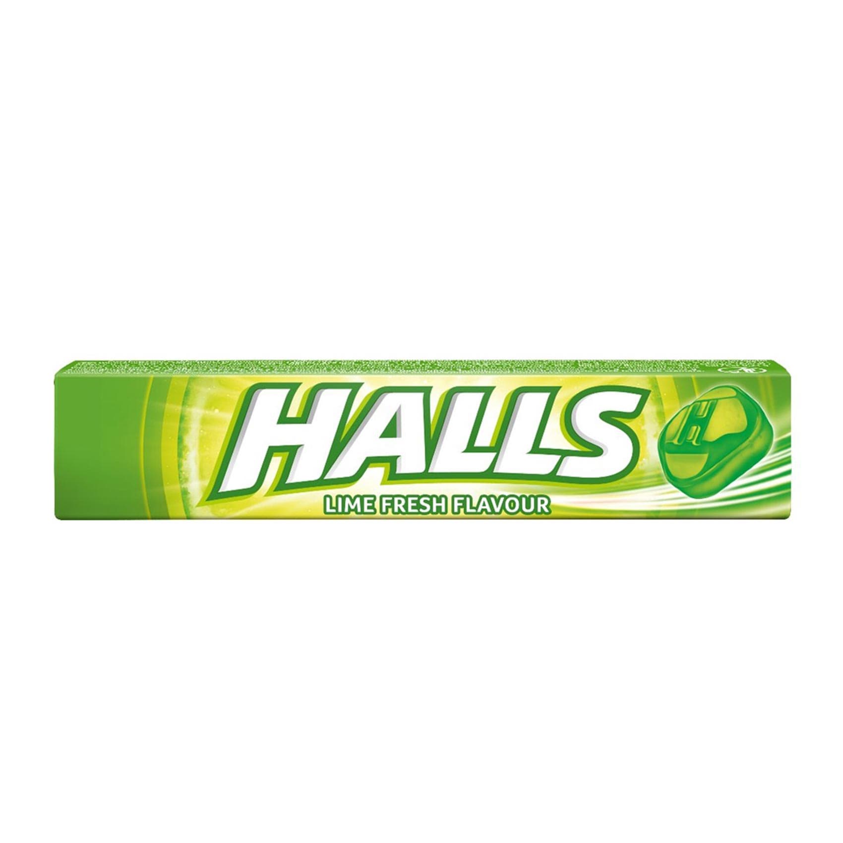 Halls Fresh Lime Flavor Candy 22.4g
