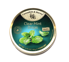 Cavendish & Harvey Clear Mint Drops (Mini) 50g