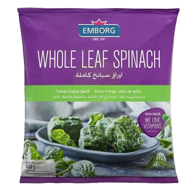 Vegetable Spinach Leaf 450G